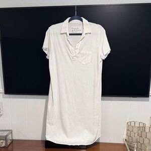 Frank & Eileen Classic White Polo Dress